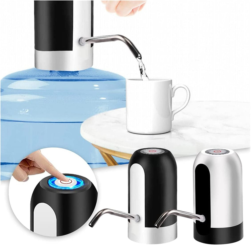 USB Rechargeable Automatic Electric Water Bottle Pump Dispenser