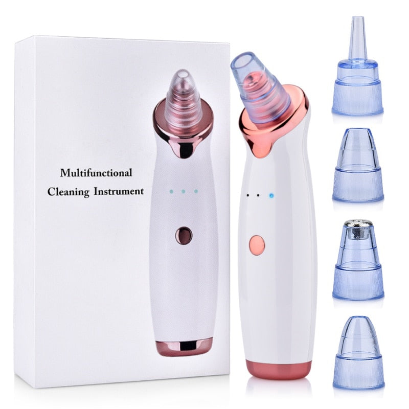 New Electric Facial Blackhead Vacuum Pore Remover Tool