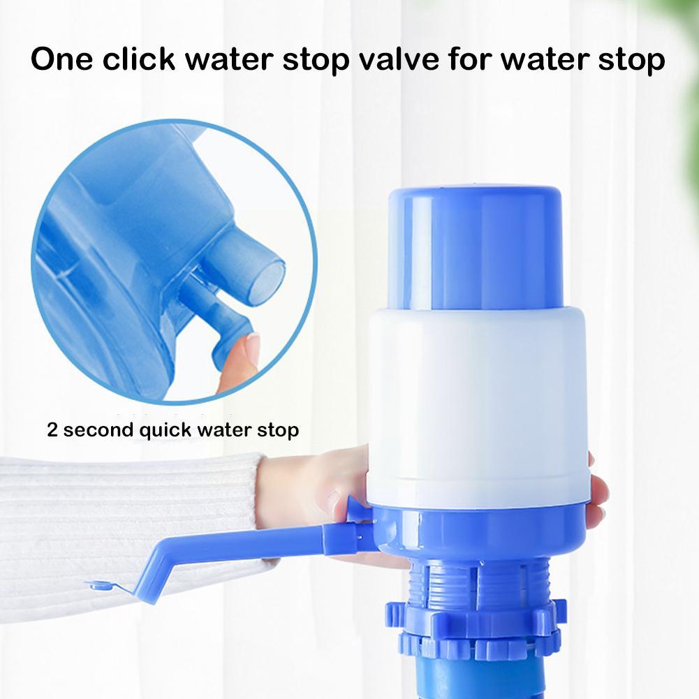 Portable Hand Pressure Drinking Water Bottle Pump-v002