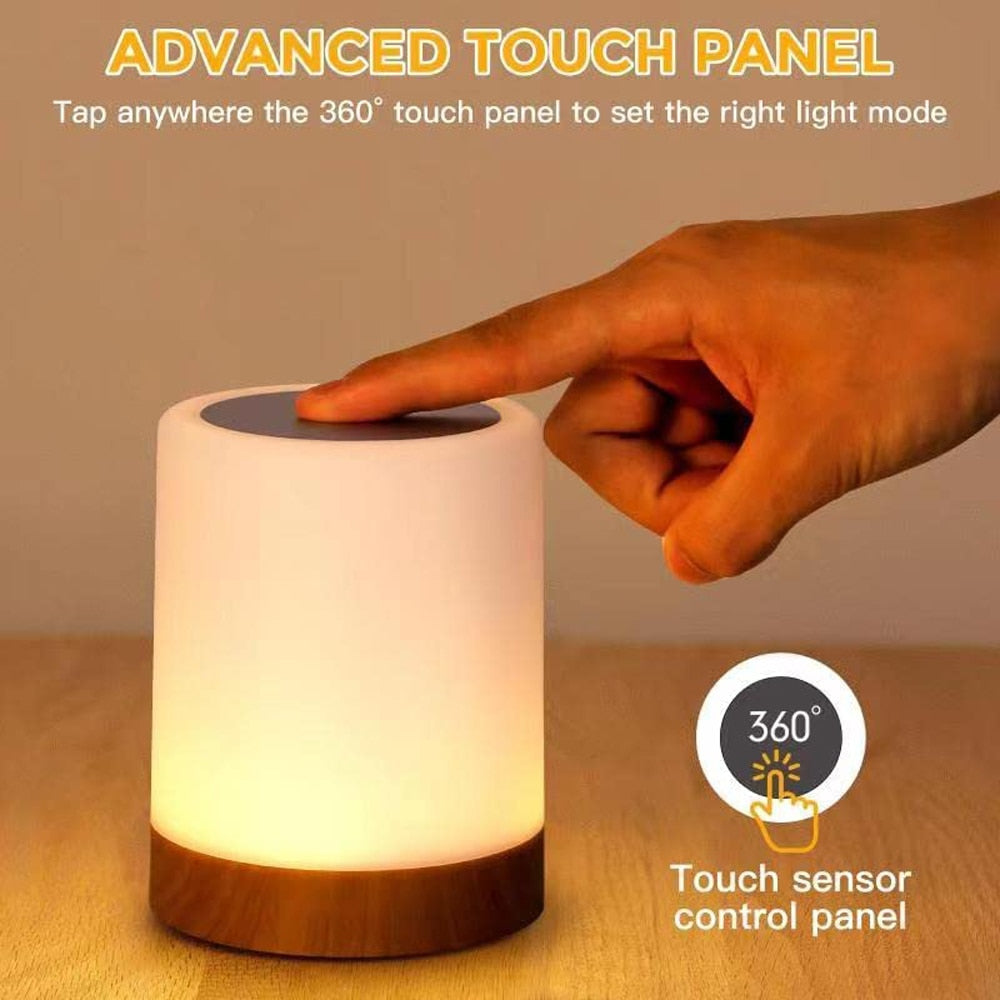 LED RGB Table Lamp with Touch Sensor