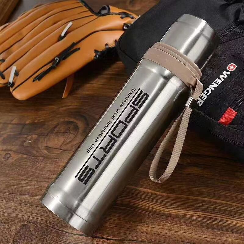 750ml Stainless Steel Vacuum Flask Sports Water Bottle