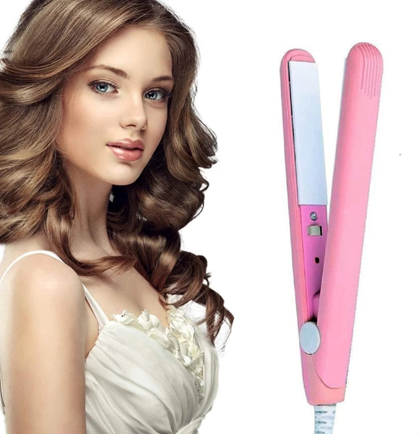 2 in 1 Mini Hair Straightener And Hair Dryer